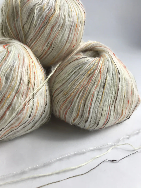 Klavuzlu İnce Moher Yün İp 562-132 Gram KİM67-68