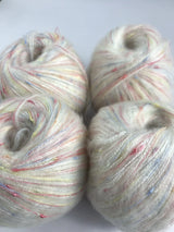 Klavuzlu İnce Moher Yün İp 520- 236 Gram KİM72- 73