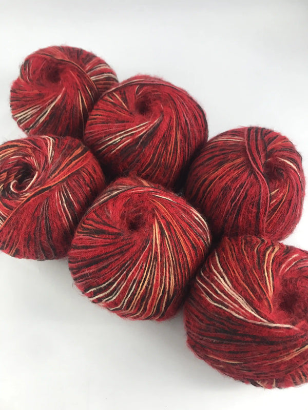 Klavuzlu İnce Moher Yün İp 594 Gram KİM74