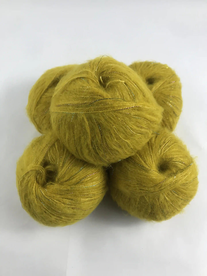 Klavuzlu İnce Moher Yün İp 428-170 Gram KİM75-76