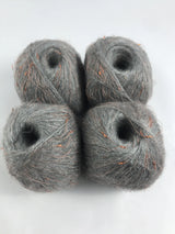 Klavuzlu İnce Moher Yün İp 384 Gram KİM78