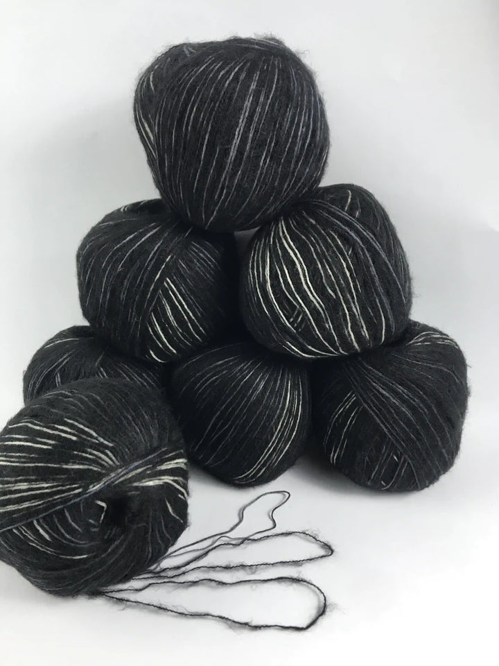 Klavuzlu İnce Moher Yün İp 758 Gram KİM80