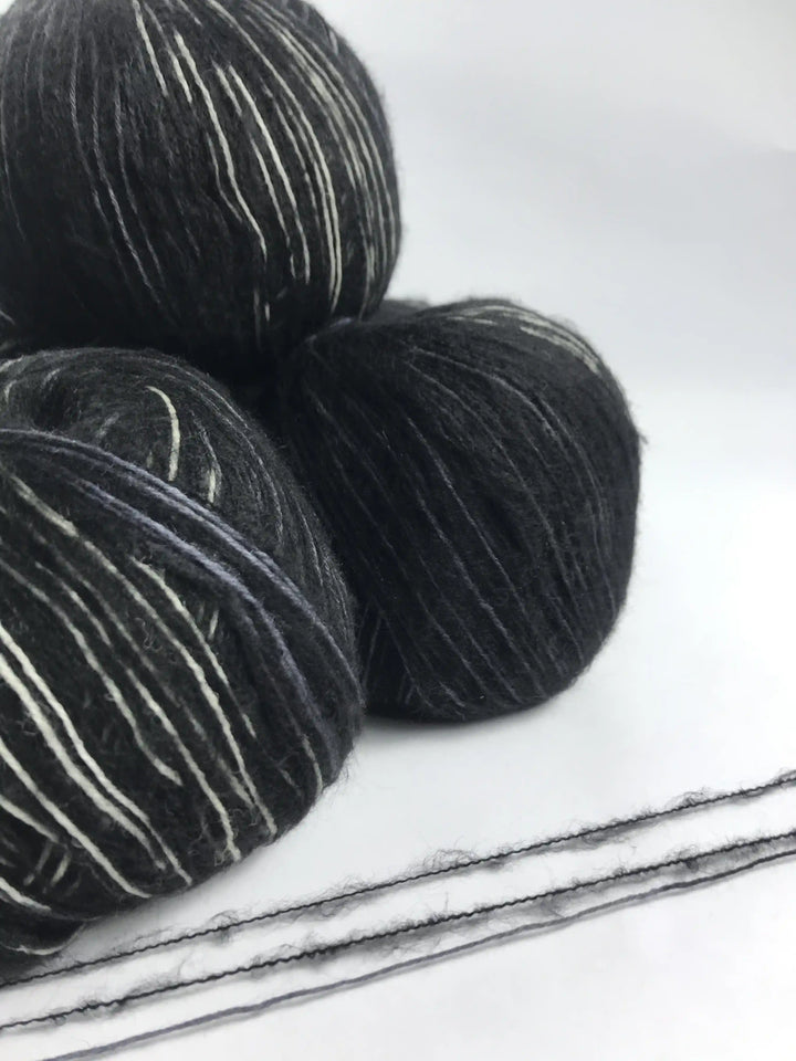 Klavuzlu İnce Moher Yün İp 758 Gram KİM80