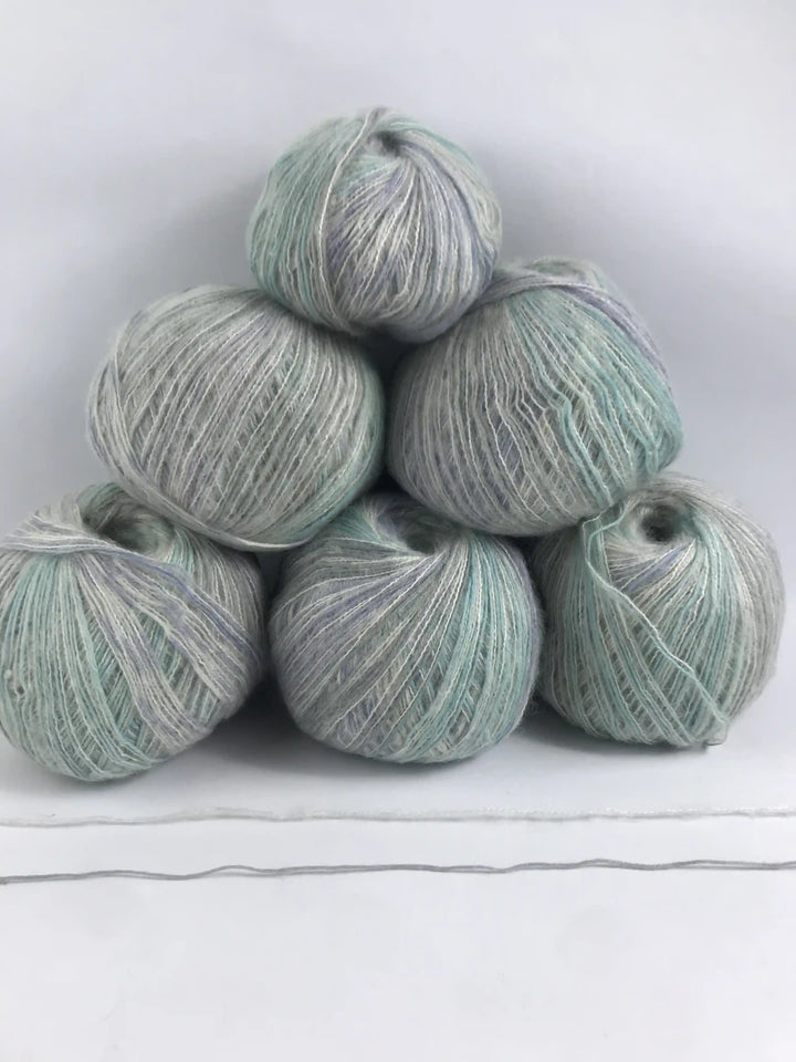 Klavuzlu İnce Moher Yün İp 526-350 Gram KİM83-84