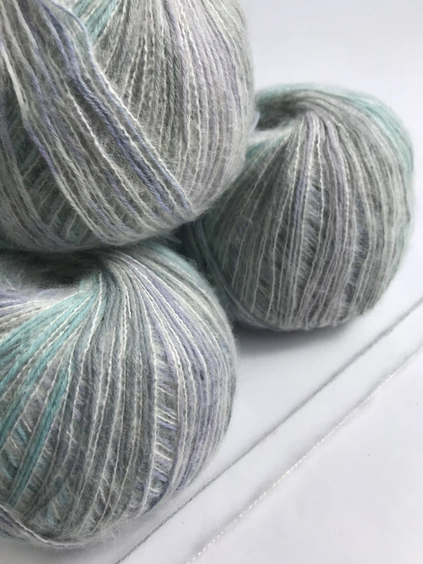 Klavuzlu İnce Moher Yün İp 526-350 Gram KİM83-84