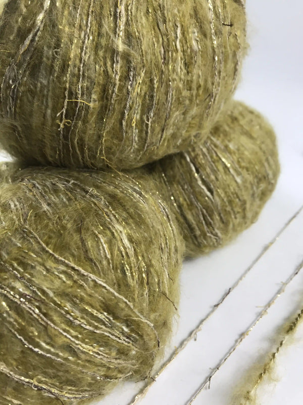 Klavuzlu İnce Moher Yün İp 434-158 Gram KİM87-88