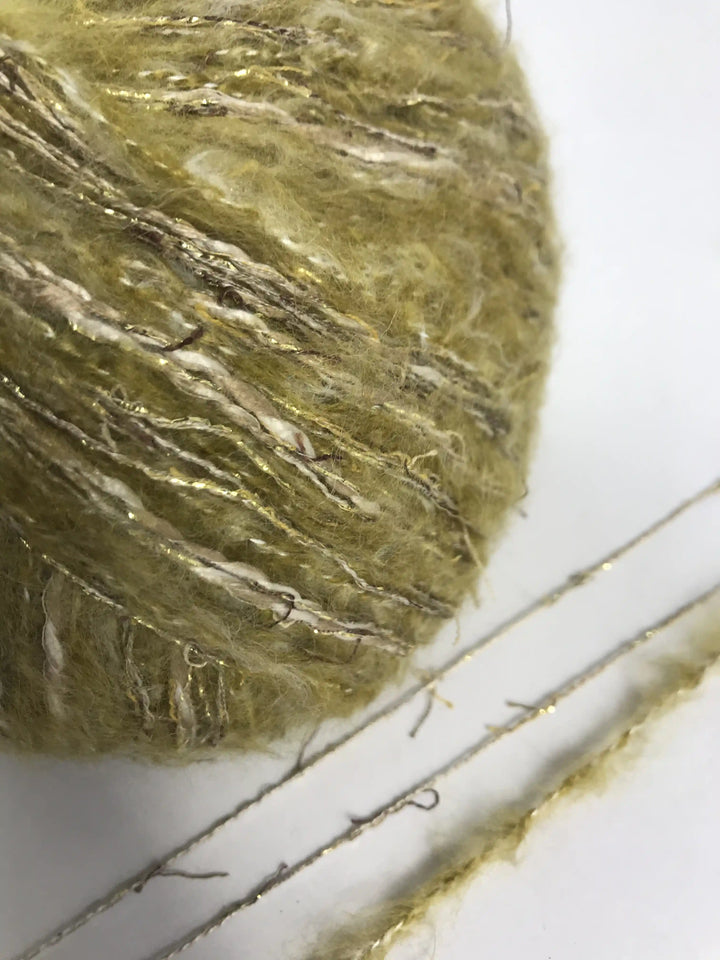 Klavuzlu İnce Moher Yün İp 434-158 Gram KİM87-88