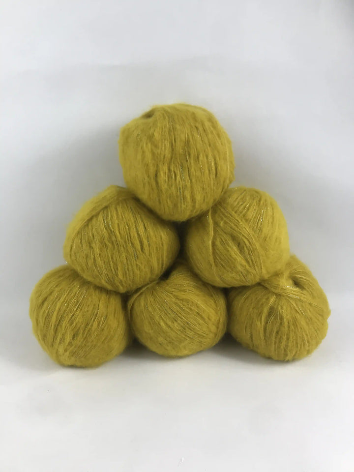 Klavuzlu İnce Moher Yün İp 516 Gram KİM92