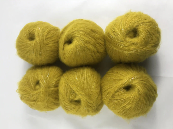 Klavuzlu İnce Moher Yün İp 516 Gram KİM92