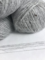 Klavuzlu İnce Moher Yün İp 310 Gram KİM93