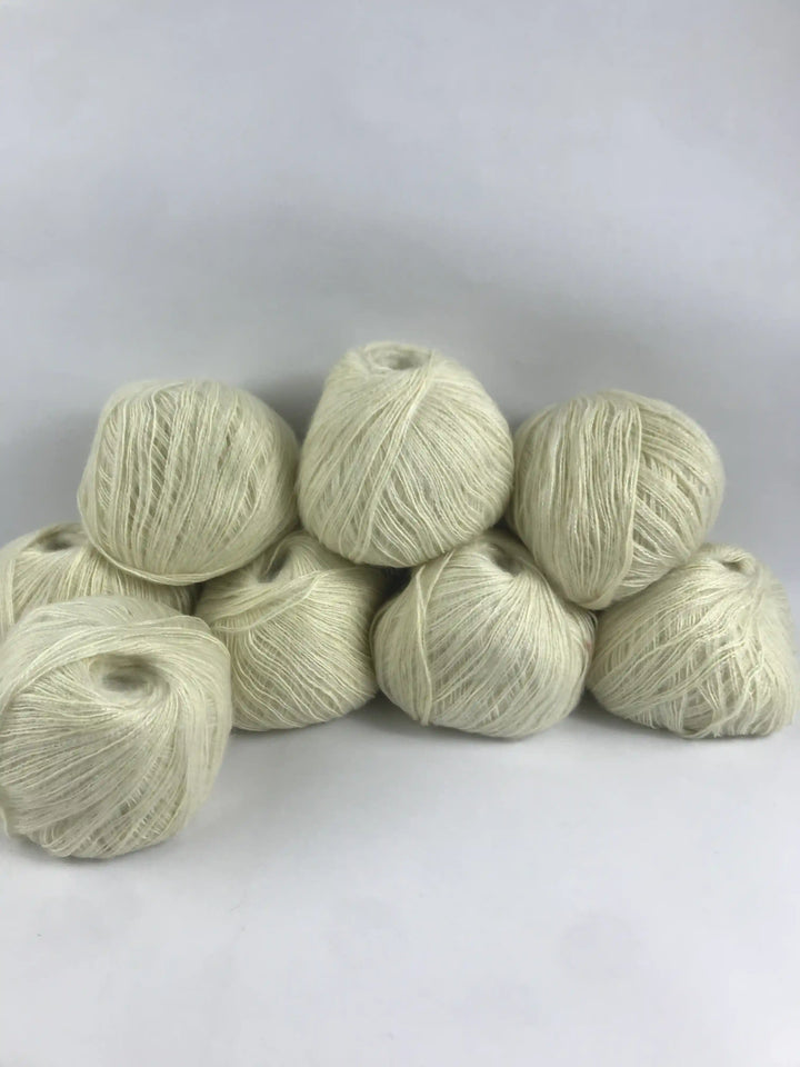 Klavuzlu İnce Moher Yün İp 614 Gram KİM94