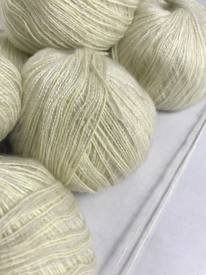 Klavuzlu İnce Moher Yün İp 614 Gram KİM94