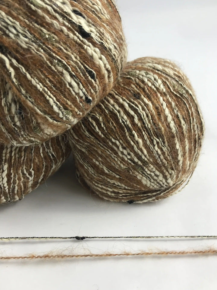 Klavuzlu İnce Moher Yün İp 492-126 Gram KİM96-97