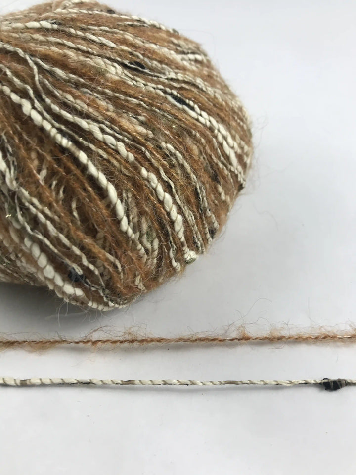 Klavuzlu İnce Moher Yün İp 492-126 Gram KİM96-97