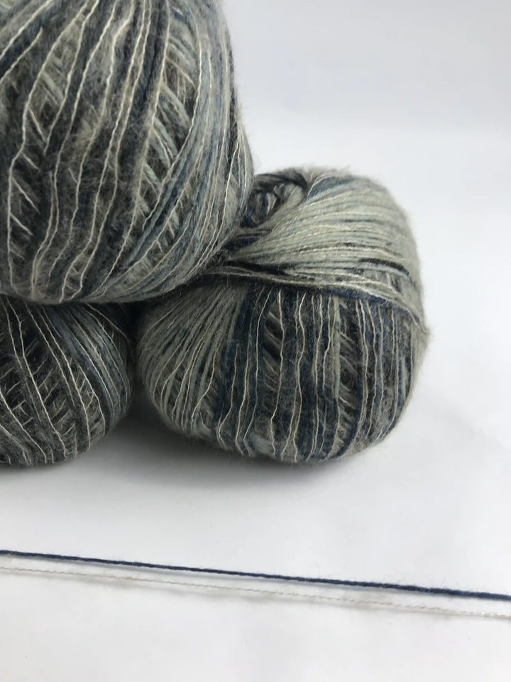 Klavuzlu İnce Moher Yün İp 404 Gram KİM104