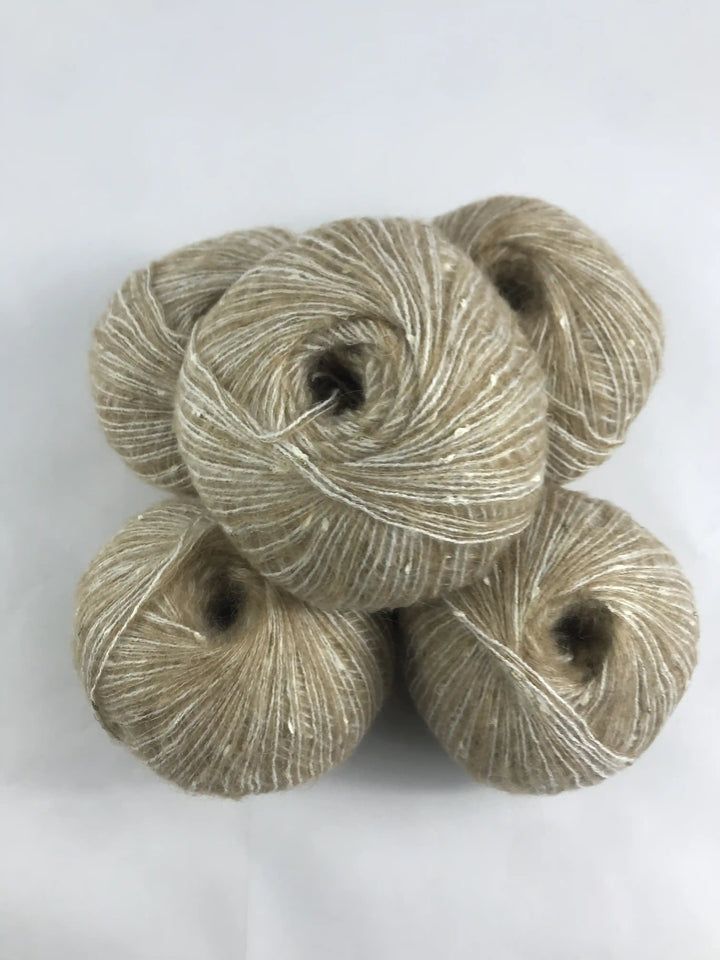 Klavuzlu İnce Moher Yün İp 490 Gram KİM108