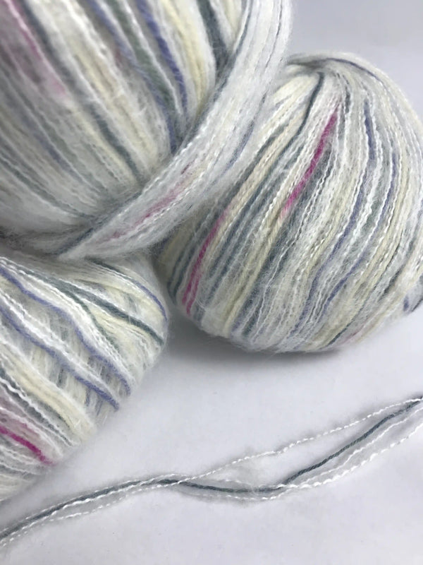 Klavuzlu İnce Moher Yün İp 384 Gram KİM116