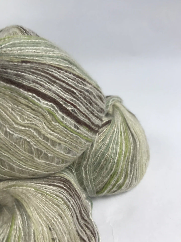 Klavuzlu İnce Moher Yün İp 594 Gram KİM119