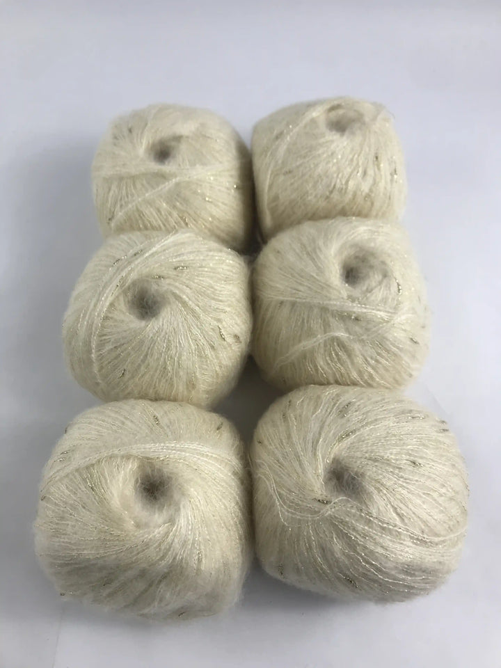 Klavuzlu İnce Moher Yün İp 460 Gram KİM120