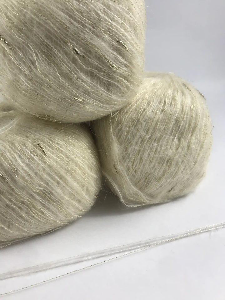 Klavuzlu İnce Moher Yün İp 460 Gram KİM120