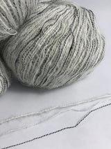 Klavuzlu İnce Moher Yün İp 572 Gram KİM121