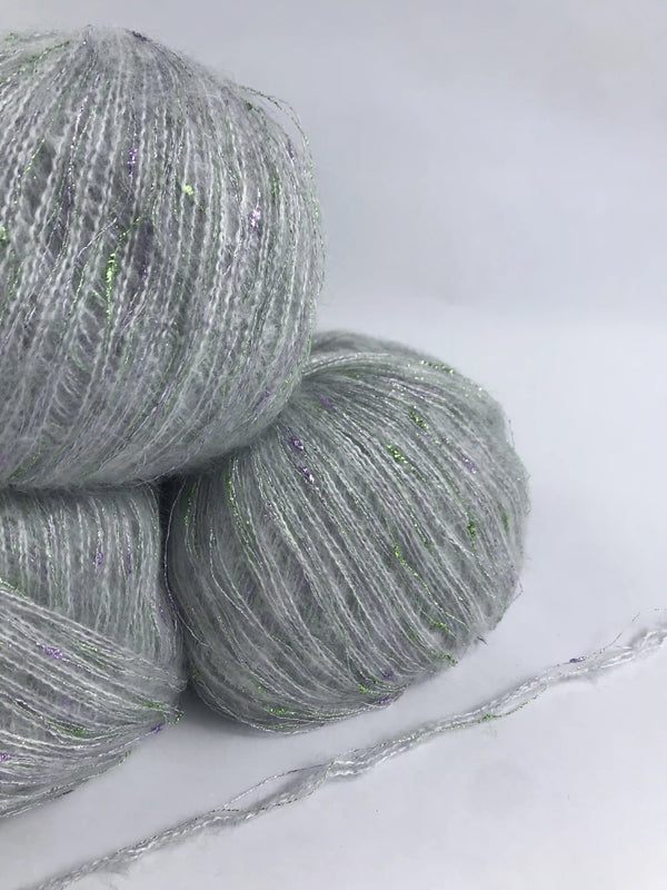 Klavuzlu İnce Moher Yün İp 336 Gram KİM123