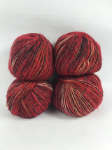 Klavuzlu İnce Moher Yün İp 400 Gram KİM124