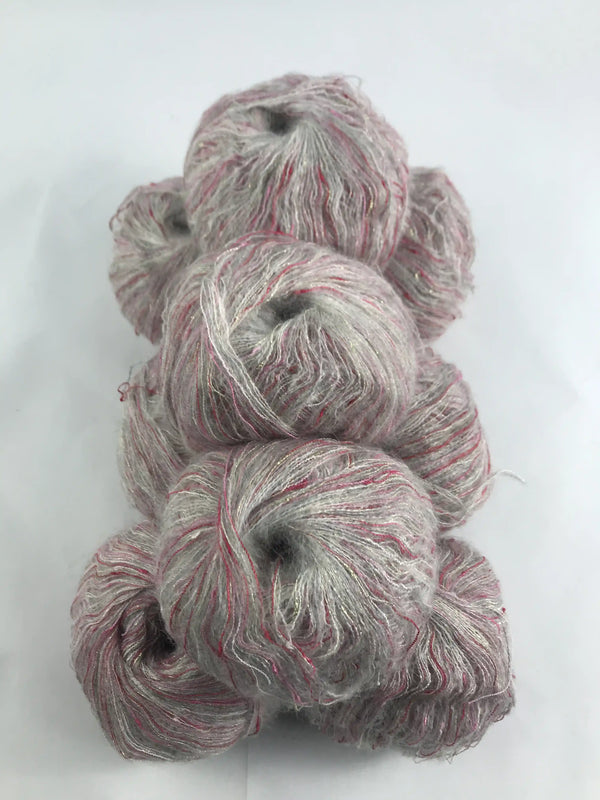 Klavuzlu İnce Moher Yün İp 618 Gram KİM125