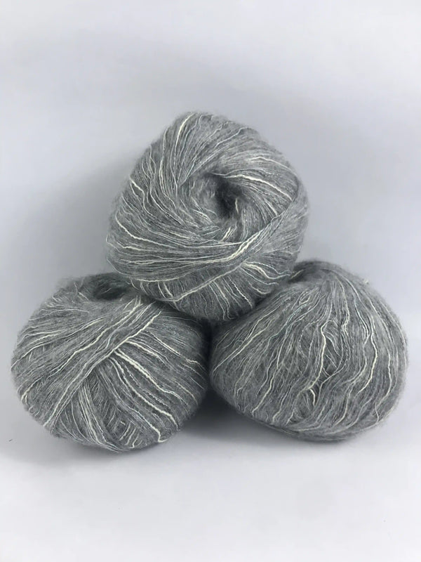 Klavuzlu İnce Moher Yün İp 336 Gram KİM126