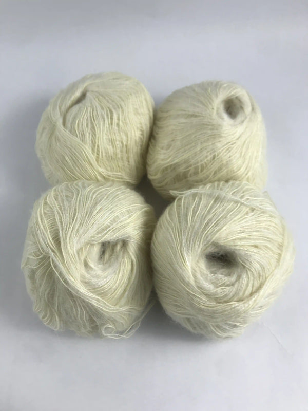 Klavuzlu İnce Moher Yün İp 392 Gram KİM128