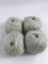 Klavuzlu İnce Moher Yün İp 312 Gram KİM129