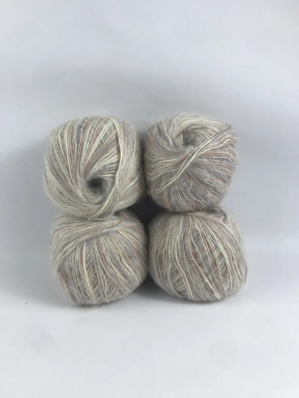 Klavuzlu İnce Moher Yün İp 338 Gram KİM130