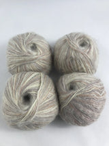 Klavuzlu İnce Moher Yün İp 338 Gram KİM130