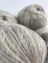 Klavuzlu İnce Moher Yün İp 338 Gram KİM130