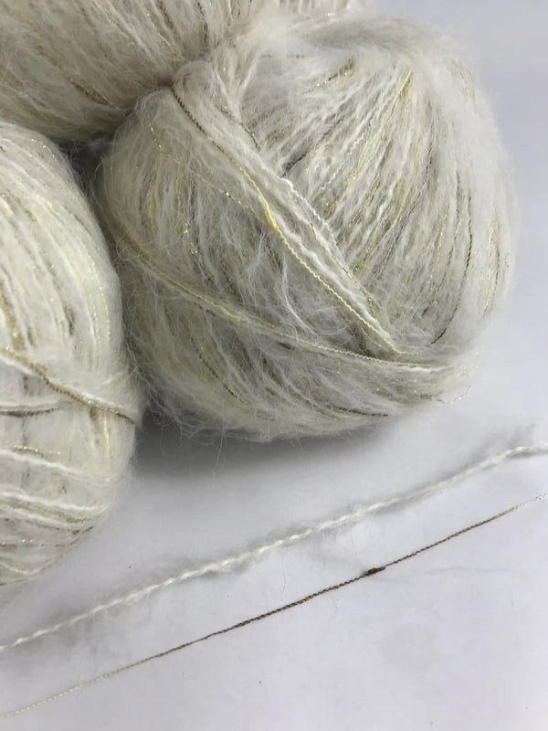 Klavuzlu İnce Moher Yün İp 560-218 Gram KİM131-132