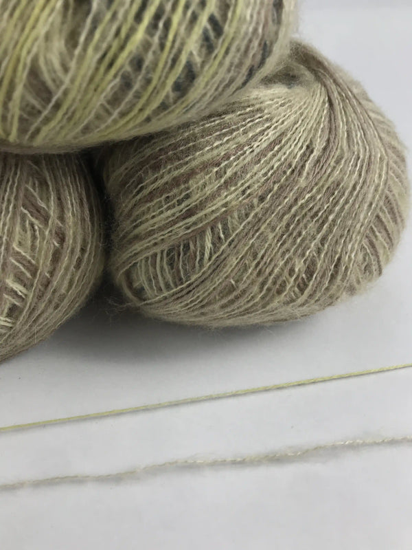 Klavuzlu İnce Moher Yün İp 358 Gram KİM136