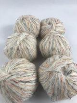 Klavuzlu İnce Moher Yün İp 372-354 Gram KİM138-139