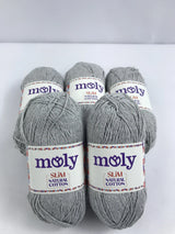 Moly Slim Natural Cotton - 5 Adet