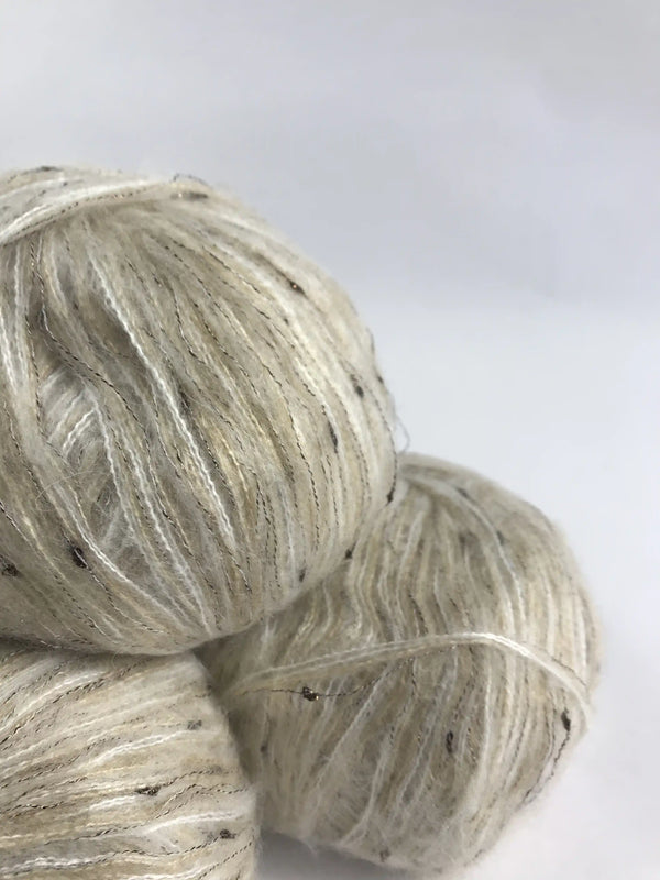 Klavuzlu İnce Moher Yün İp 544-194 Gram KİM144-145