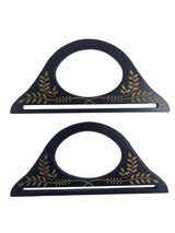 Ahşap Desenli Çanta Sapı 25 Cm