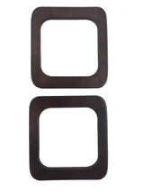 Ahşap Kare Çanta Sapı 14 Cm
