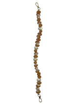 Boncuk Turuncu-Beyaz Çanta Sapı 47 Cm