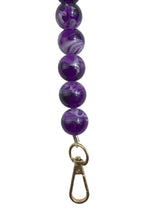 Boncuk Mor Çanta Sapı 48 Cm