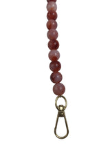 Boncuk Kırmızı Çanta Sapı 43 Cm