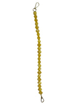 Boncuk Sarı Çanta Sapı 40 Cm