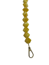Boncuk Sarı Çanta Sapı 40 Cm