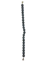 Boncuk Gri Çanta Sapı 48 Cm