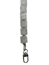 Boncuk Beyaz Çanta Sapı 48 Cm
