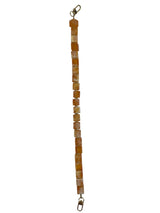 Boncuk Turuncu Çanta Sapı 48 Cm