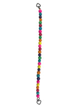 Ahşap Boncuk Renkli Çanta Sapı 60 Cm